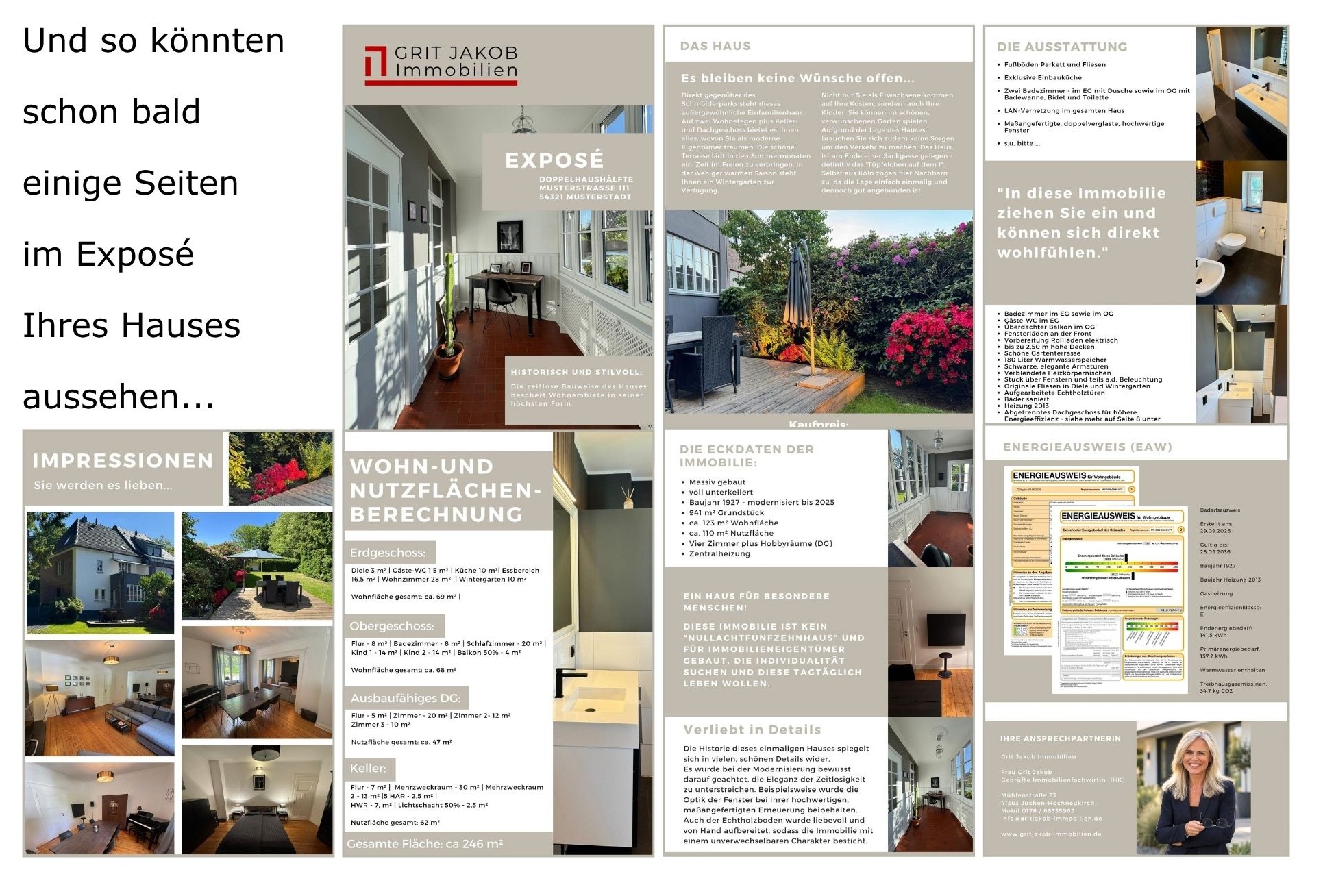 Beispielexposé I Grit Jakob Immobilien Maklerin Jüchen